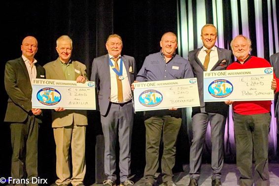 Featured image for “Fifty-One Club Lommel deelt cheques uit”
